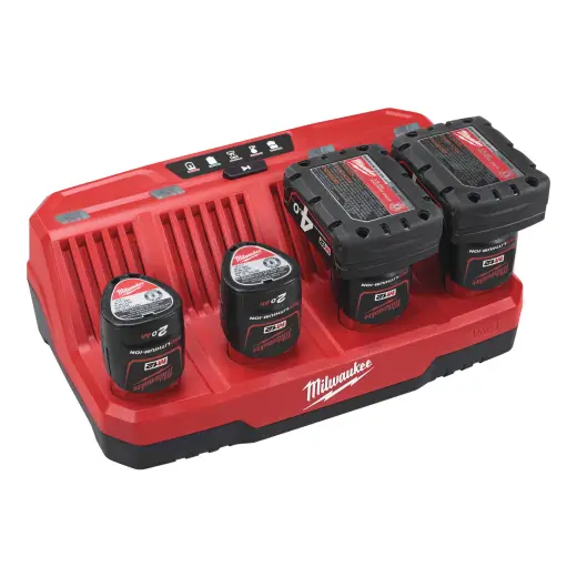 Ładowarka na 4 baterie M12 | 4932430554 M12 C4 Milwaukee