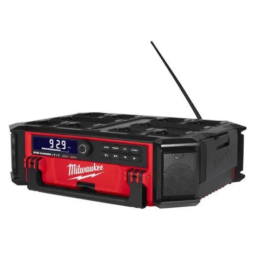 Radio z ładowarką Packout M18PRCDAB+-0 | 4933472112