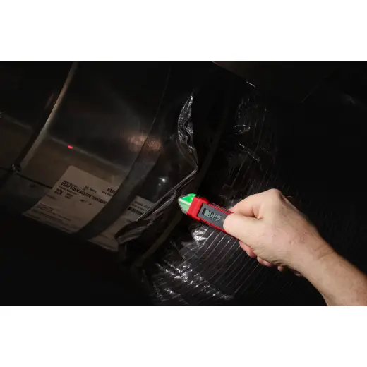 Bezkontaktowy detektor napięcia z termometrem laserowym