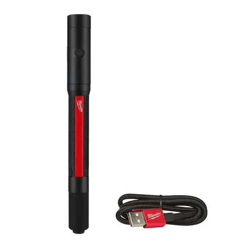 Latarka długopisowa USB ze wskaźnikiem laserowym IRPL250 250lm IP67 | 4933478705