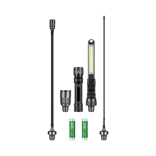 Latarka warsztatowa z wymiennymi głowicami Multi Light LED LENA 608759