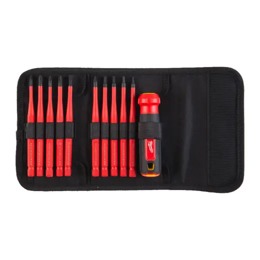 Zestaw wkrętaków VDE 10w1 w piórniku Milwaukee | 4932493657