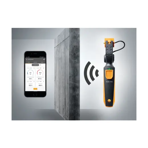 SmartSonda termometr zaciskowy do rur testo 115i 2Gen | 0560 2115 02