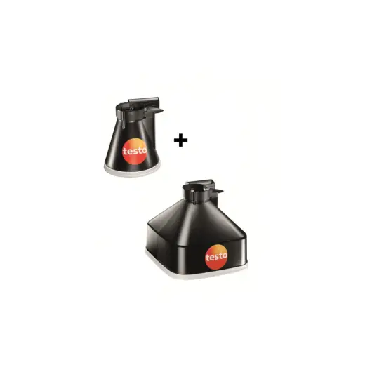 Anemometr wiatraczkowy 100mm testo 417 z rękawami pomiarowymi  | 0563 1417